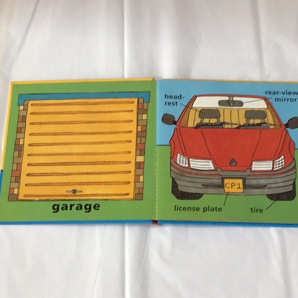 Let’s Look inside the Red Car, rare hardcover vintage , excellent - Picture 2 of 16
